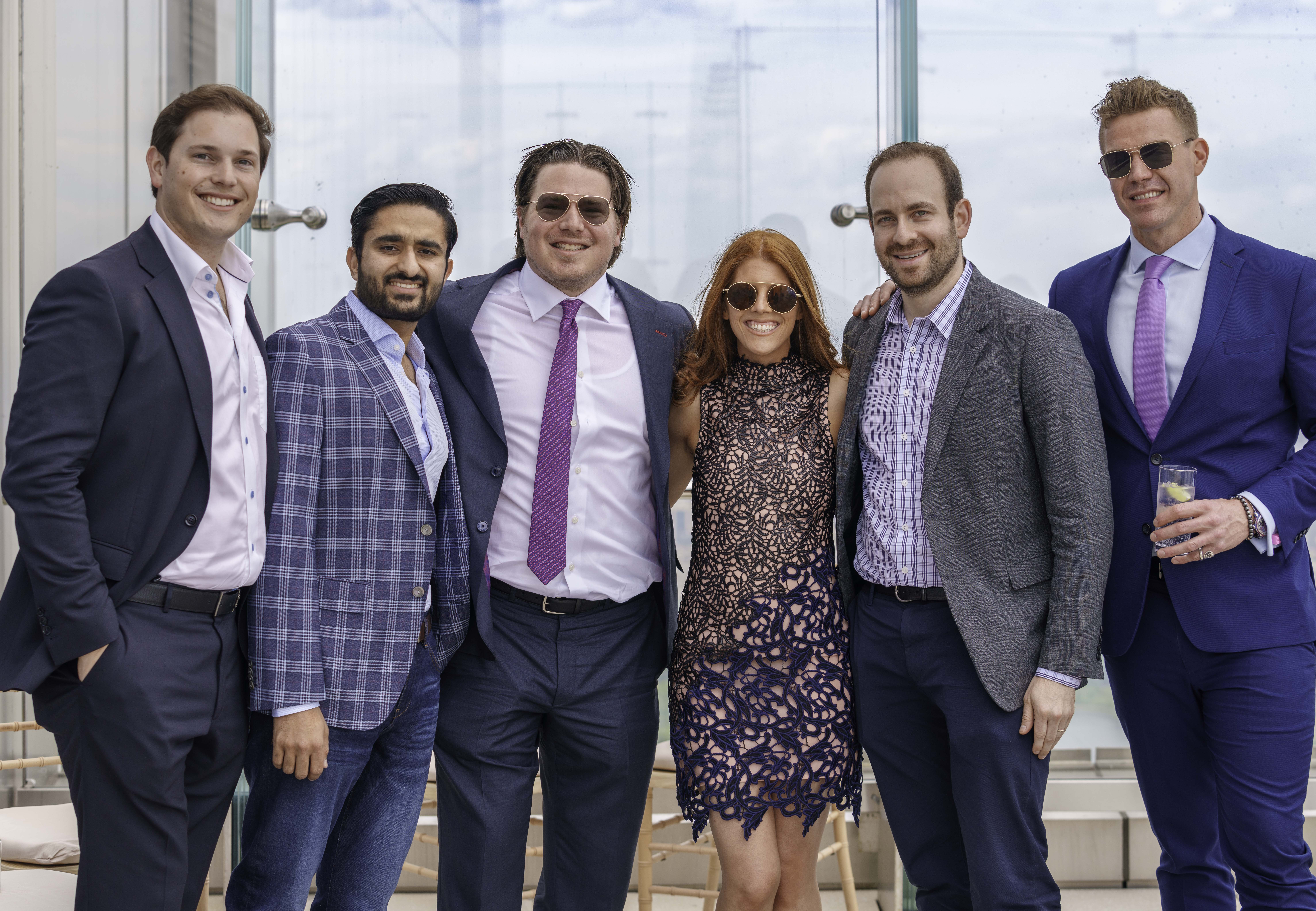 Guests at the Cocktails and Conversations event at Central Park Tower