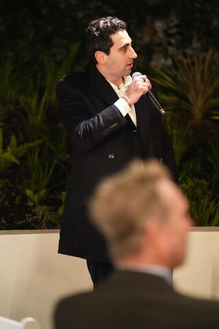 Robert Amoruso speaking at A Night in Malibu with Gideon Strategic Partners and Apollo